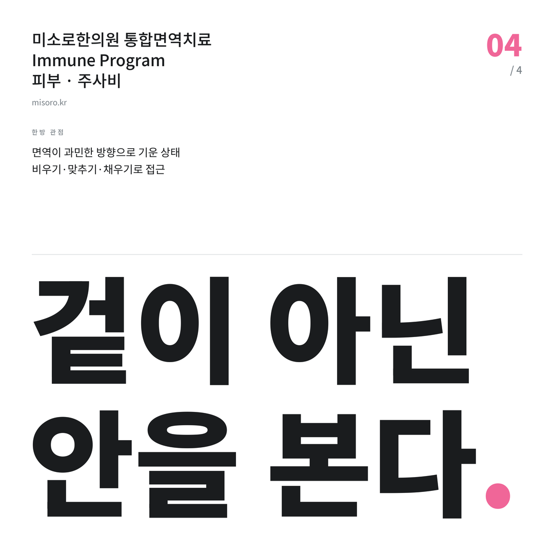 지제 주사비 겉이 아닌 안을 본다