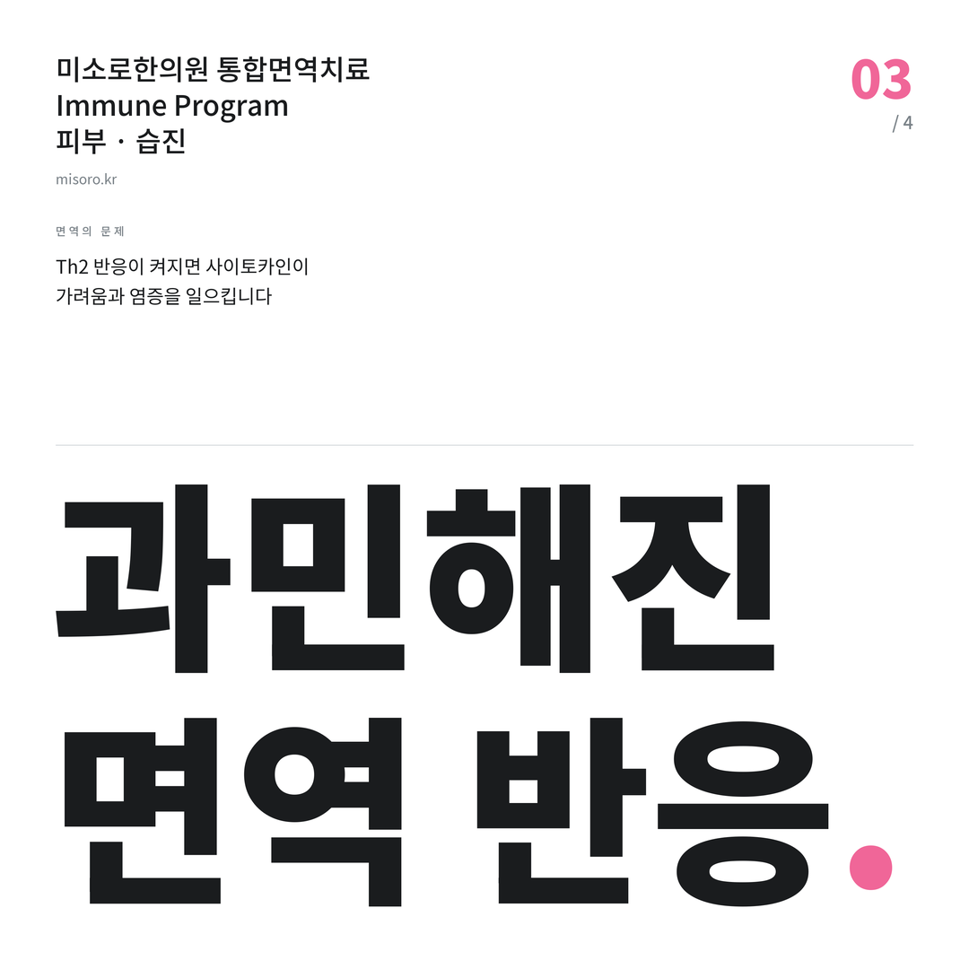 당진 습진 과민해진 면역 반응