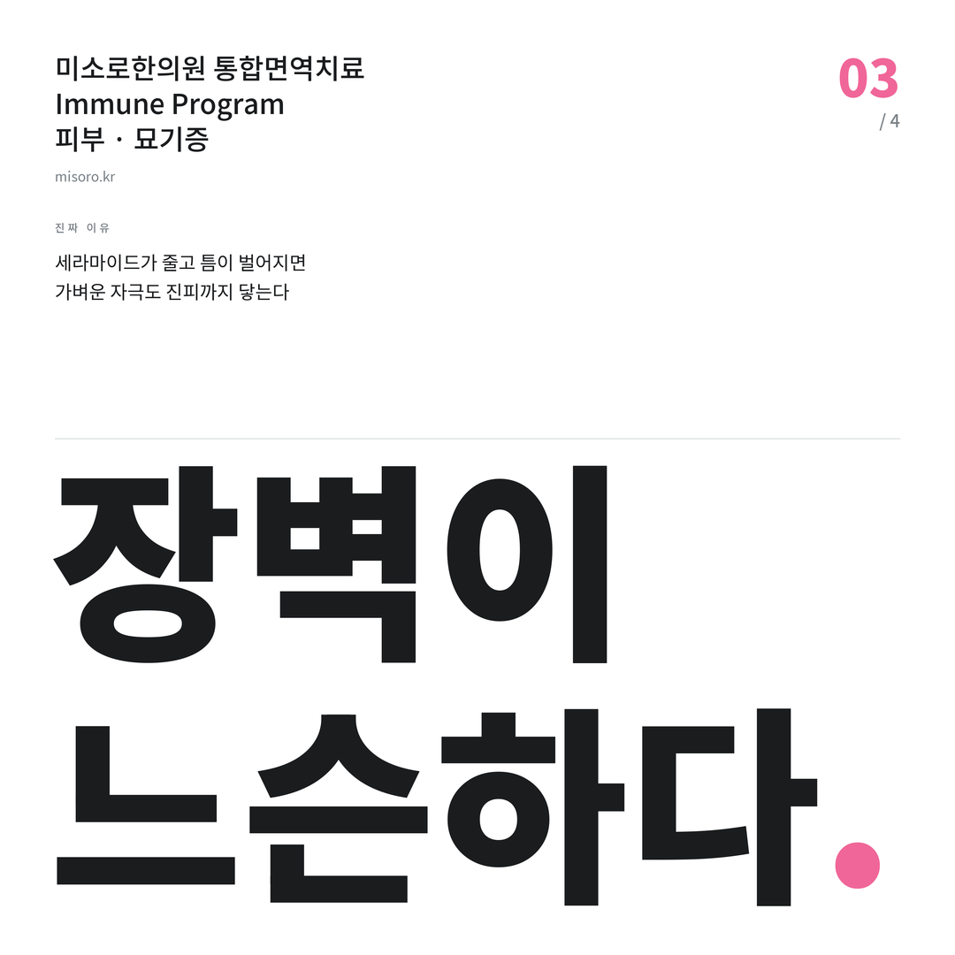 효자동 묘기증 장벽이 느슨하다