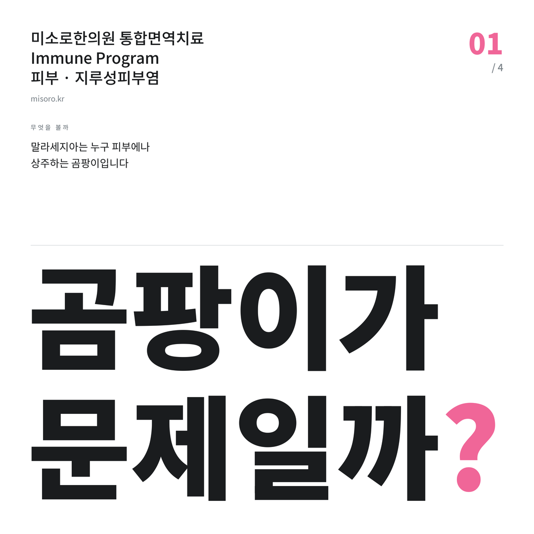 인계동 지루성피부염 곰팡이가 문제일까?