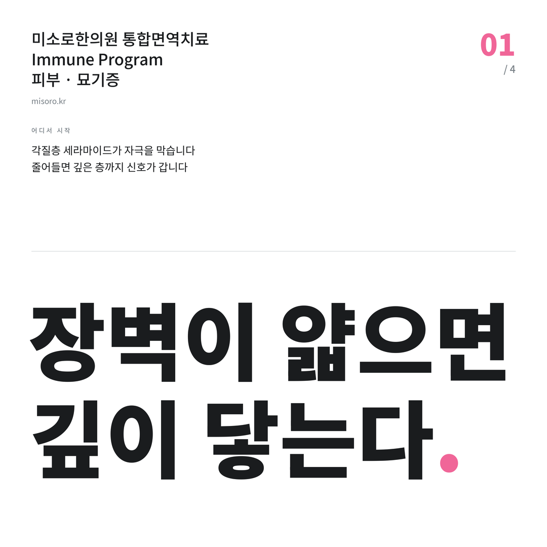 부평 묘기증 장벽이 얇으면 깊이 닿는다