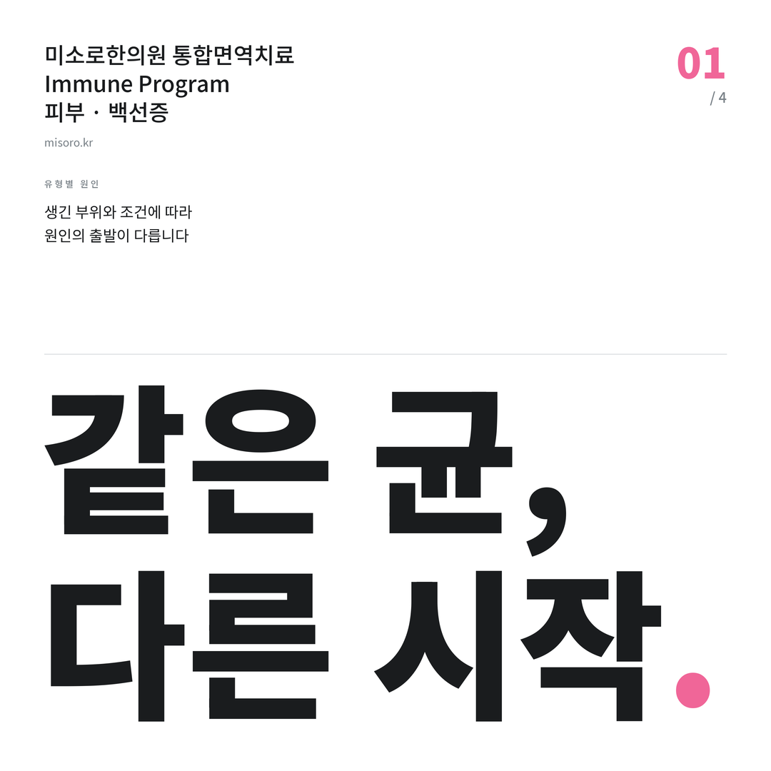 목동 백선증 같은 균, 다른 시작